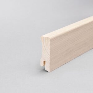 Sockelleiste Qube Eiche weiss geölt 40mm