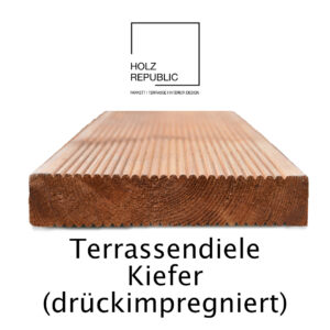 Kiefer drückimpregniert