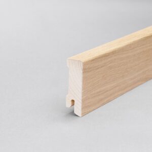 Sockelleiste Eiche Qube furniert 40mm